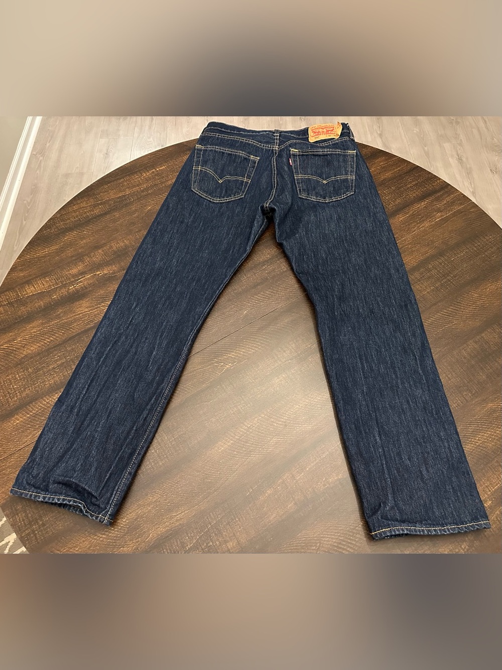 Levis 501 Jeans Mens 32x29 Straight Leg Button Fly Classic Denim